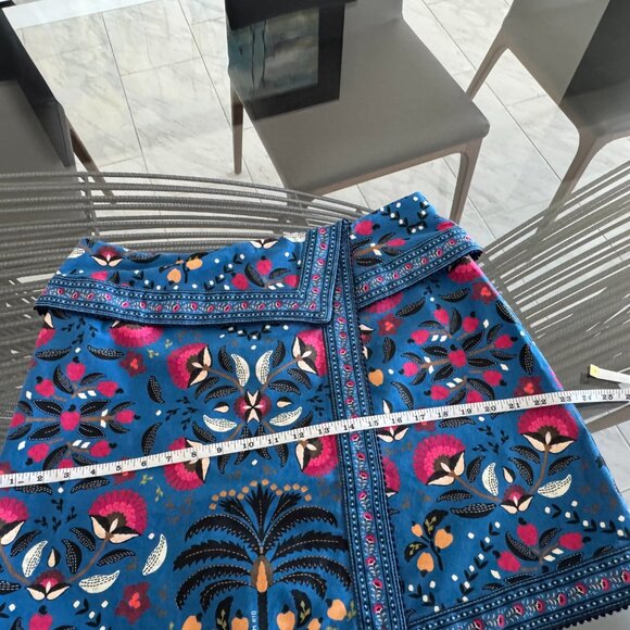 Farm Rio Palms Paradise Wrap Front Skirt Size 32 - Picture 3 of 8